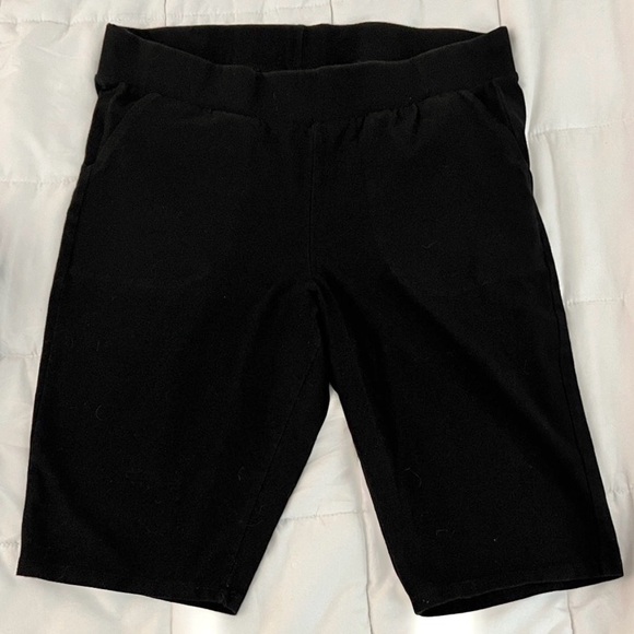 Torrid Bundle x2 Woman's Black 11'' Pocket Bike Short Size 2(18/20) - Picture 3 of 6
